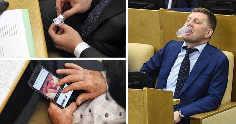 Американцам показали будни Государственной Думы России... и забурлило 9gag, государственная дума, депутат, депутаты, идиотизм, опозорить страну, позор, политики