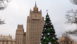 Здание Министерства Иностранных Дел России. Архивное фото
