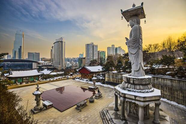 13 место. Сеул, Южная Корея: 8,6 млн международных туристов в мире, города, посещаемость