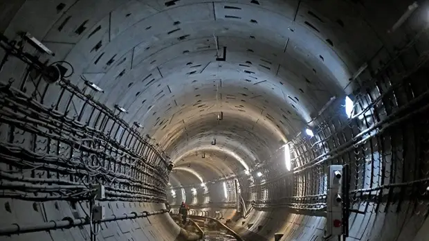 В Москве заявили о готовности основных конструкций станции БКЛ «Савёловская»