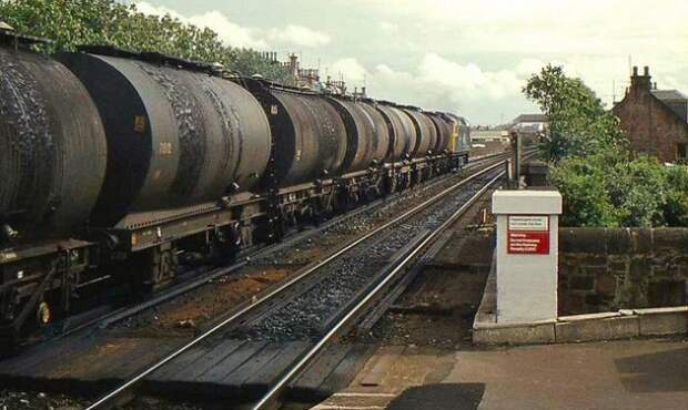 Эшелон с нефтью