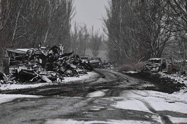 Военкор показал ведущую на Славянск дорогу