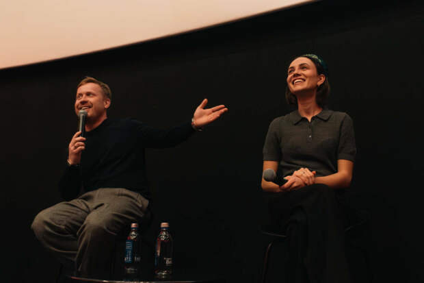 Антон Богданов и Стася Милославская представили фильм «Красавица» в Казани