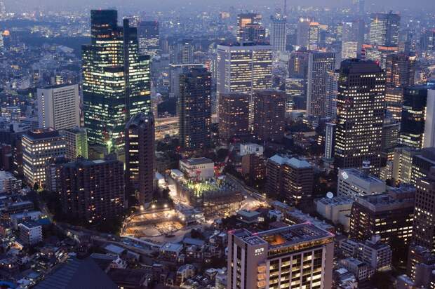 Tokyo Cityscape at Night