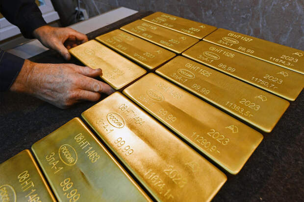 Доходы России от подорожания золота оказались сопоставимы с замороженными активами