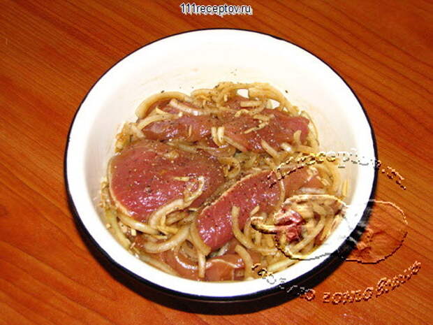 Жаркое с яблоками