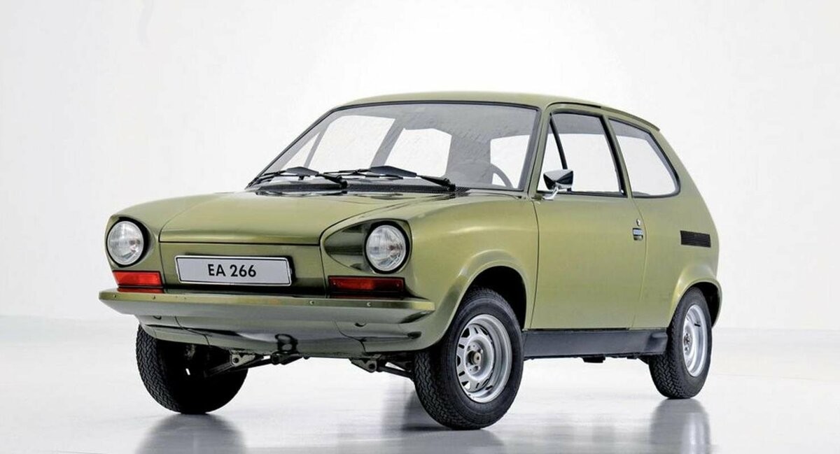 Volkswagen с двигателем под задним сидением