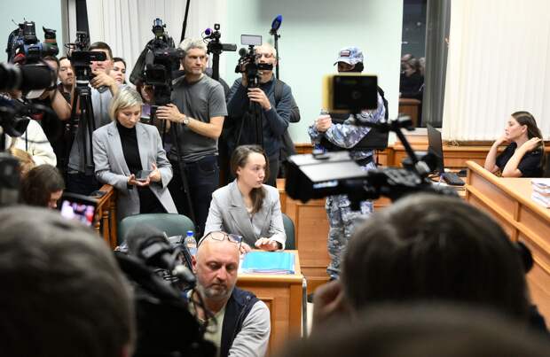 Адвокат Долиной сделала на суде заявление для журналистов