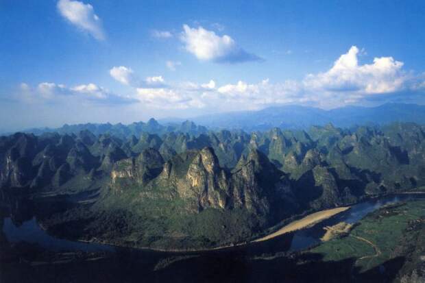 Красивые пейзажи Гуйлинь (Guilin)