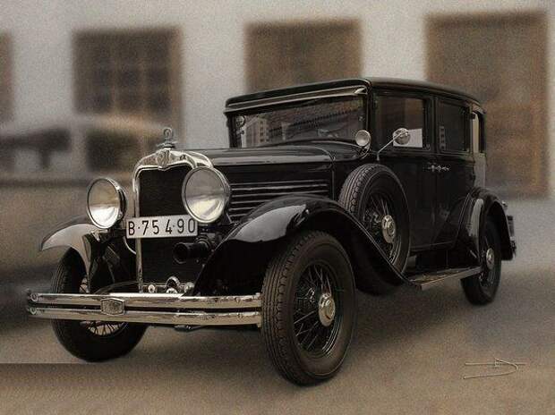 Подборка фото ретро автомобилей (39 фото)