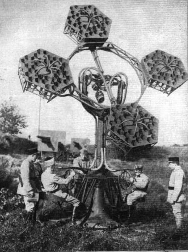 Акустические локаторы времен Первой Мировой Войны (21 фото)