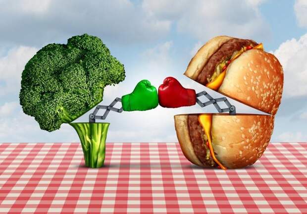 Почему ваш желудок "ненавидит здоровую"еду? Секреты, которые раскрывают диетологи