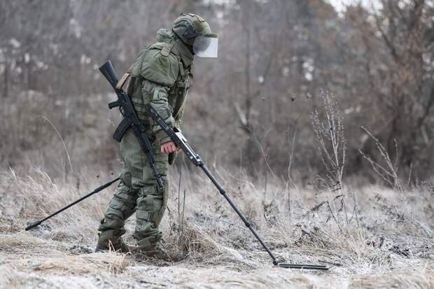 Российский сапер обезвредил более 80 мин ВСУ в огороде мирной жительницы