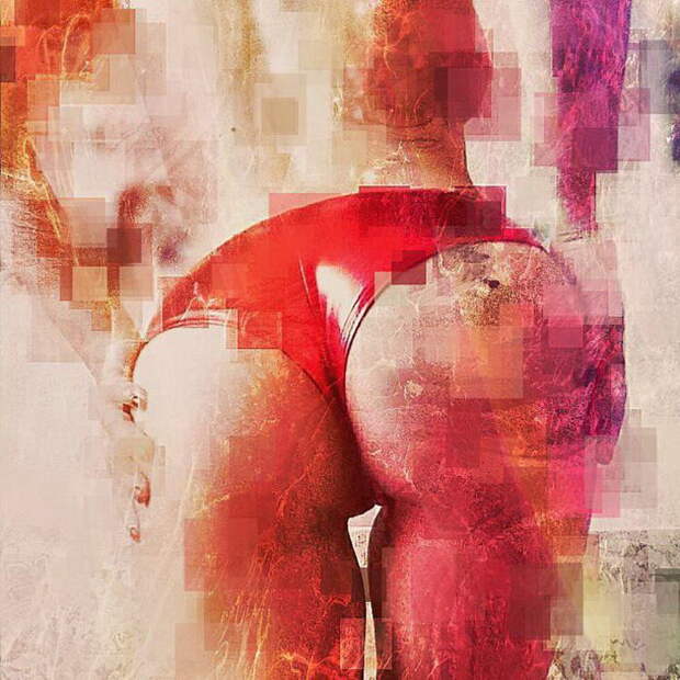 Пикселизированные девушки на фотографиях Richard Bachellier Пикселизированные девушки на фотографиях Richard Bachellier