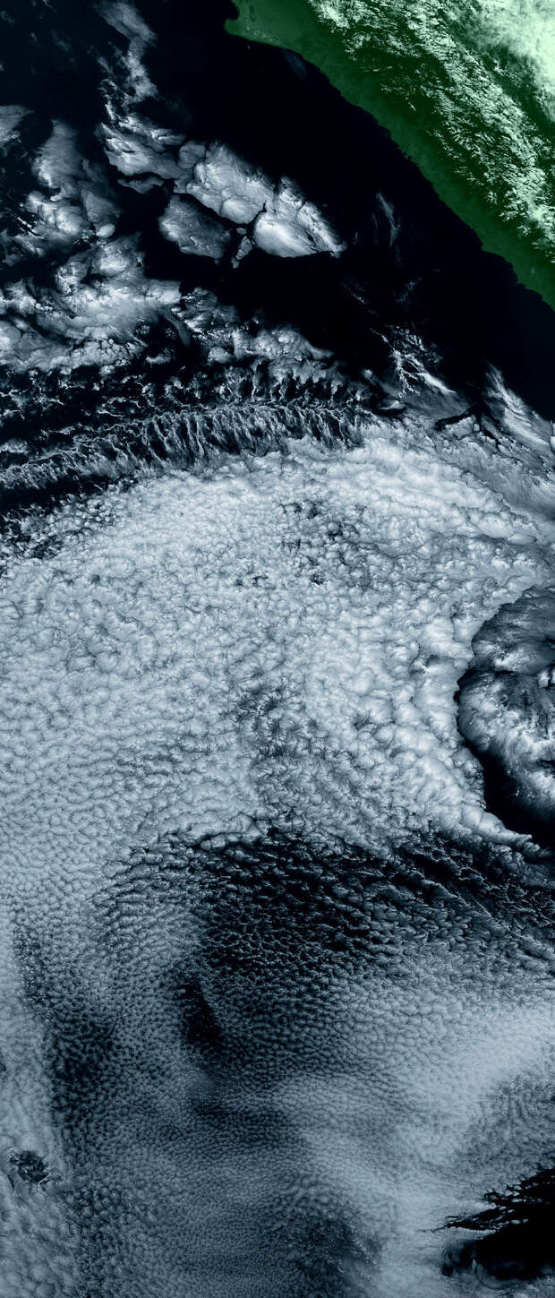 Лучевые облака