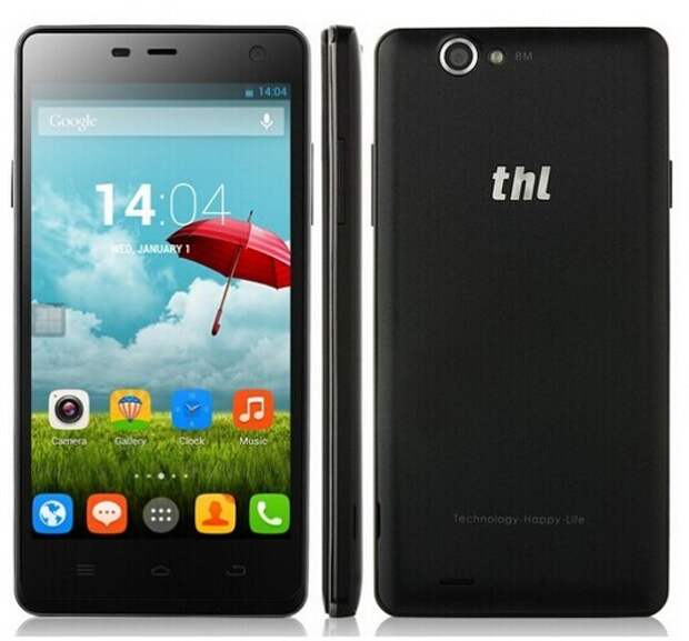 ThL Ultrathin 4400 4400mAh Big Battery 5.0 inch IPS 1280*720 MTK6582 Quad Core 1G RAM 4G ROM Android 4.2 GPS WCDMA Mobile Smart Phone
