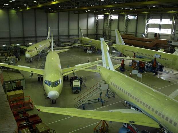 Начата сборка сотого самолета Sukhoi Superjet 100 Начата сборка сотого самолета Sukhoi Superjet 100