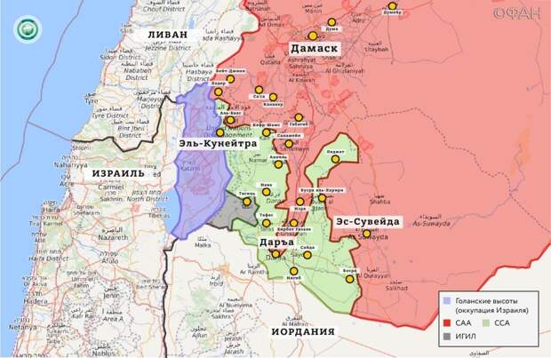 Сирия новости 19 июня 12.30: жители Идлиба бегут к позициям САА, США обвинили Израиль в ударе под Абу-Кемалем Карта военных действий — Даръа