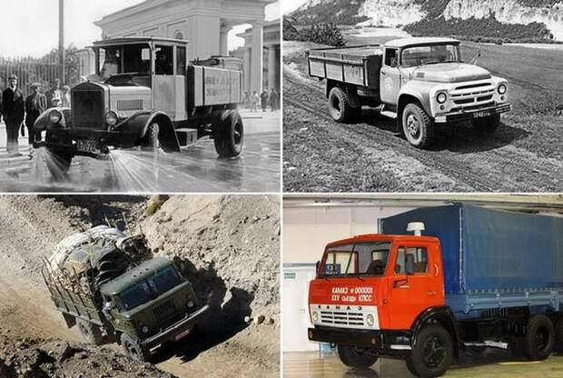 10 легендарных советских грузовиков авто, грузовики