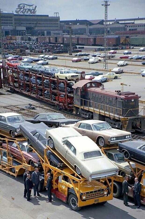 Завод Форд. конец 1960-х годов