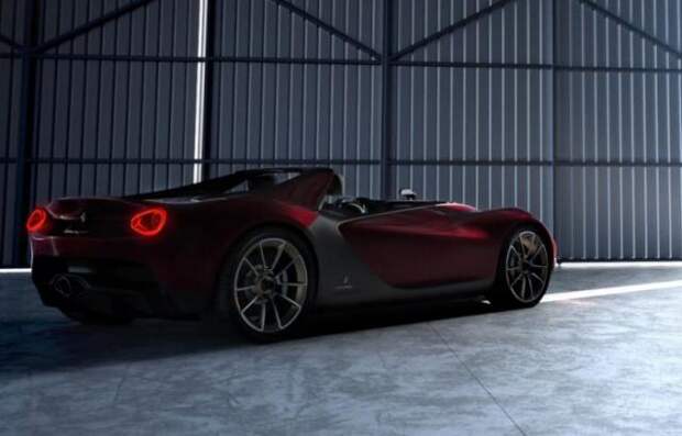 Уникальный суперкар Ferrari Sergio