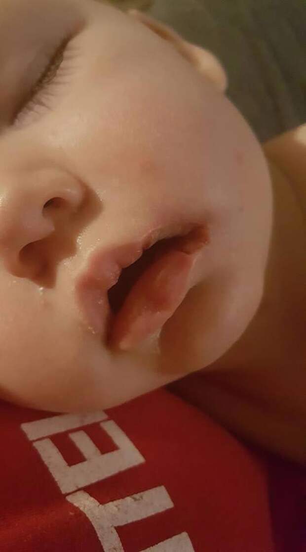 Последнее фото рта Габби, опубликованное Кортни дети, зарядное устройство, кошмар, рот, устройство