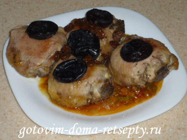 курица жареная
