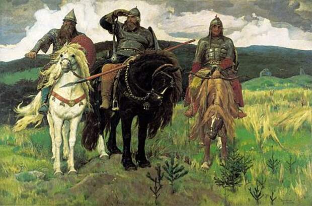 В. Васнецов. «Богатыри». 1898 год