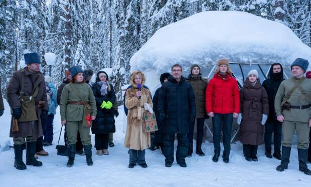 Внучка создателя легендарного танка Т-34 посетила Юрьевский рубеж