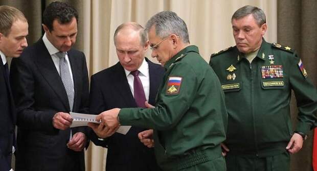 Путин и Асад Путин и Асад