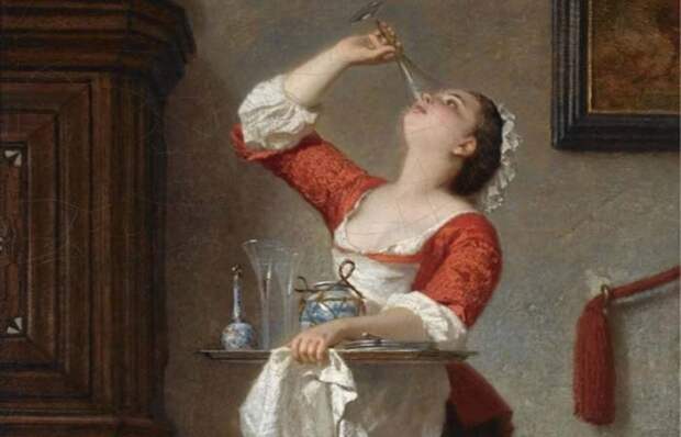 Какие секреты из жизни горничных хранят картины европейских мастеров XIX века Источник