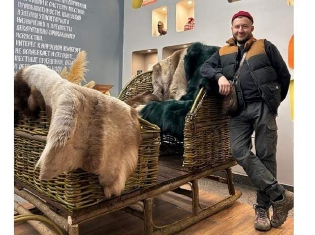 Новогодняя сказка Рязани: сани ручной работы украсили городскую выставку