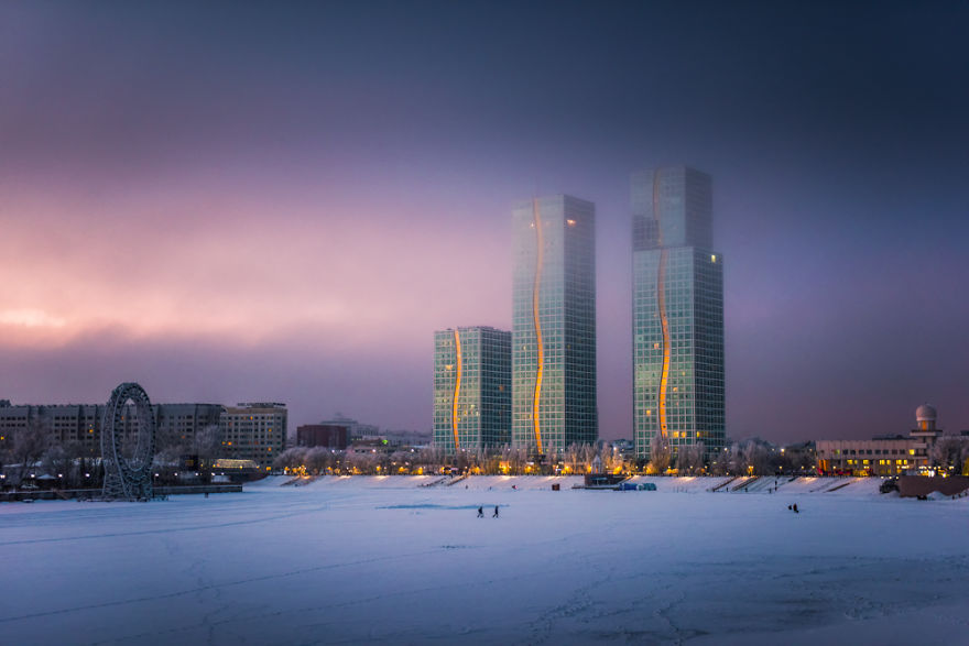 Знакомство с красавцем Нур-Султаном