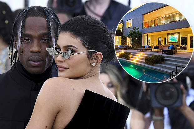 Кайли Дженнер и Трэвис Скотт купили особняк за 13 миллионов долларов в Беверли-Хиллз: фото