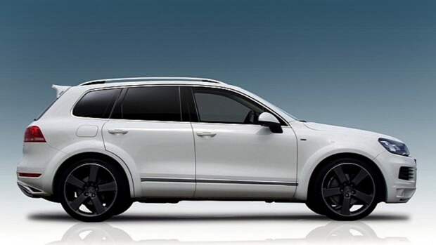 Тюнинг Volkswagen Touareg белый