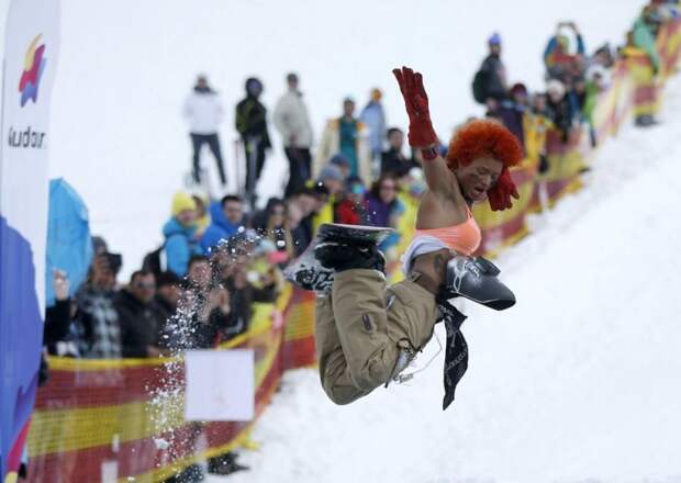 Red Bull Jump and Freeze Competition в Грузии