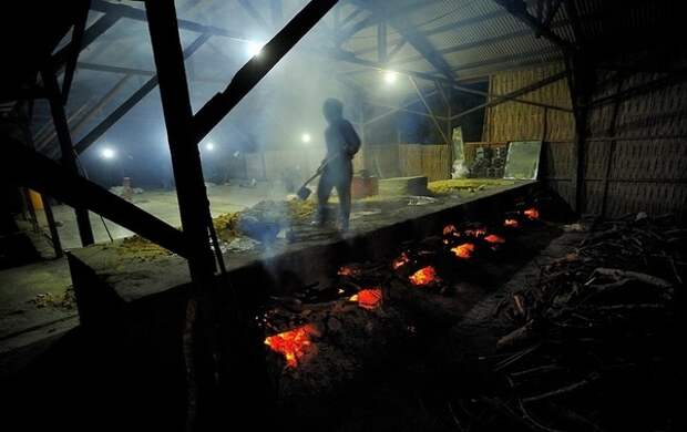 Адская работа - добыча серы в кратере вулкана Иджен. Ява, Индонезия. работа, Индонезия, фотография, вулкан, длиннопост