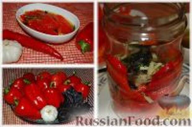 Фото к рецепту: Запеченные перцы в маринаде Фото к рецепту: Запеченные перцы в маринаде