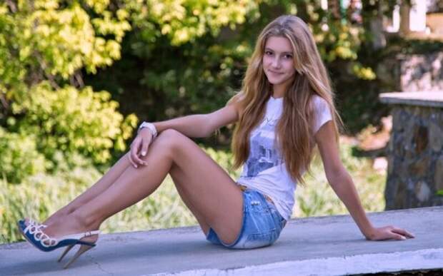 Лето. Шорты. Девушки Лето. Шорты. Девушки