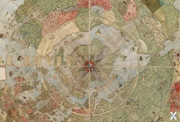 1587 Ortelius Typus Orbis Terrarum