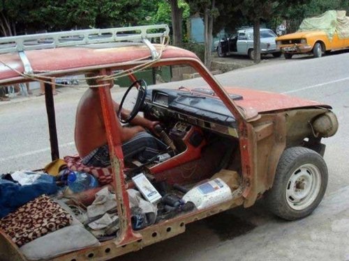 Сумасшедшие транспортные средства (21 фото)