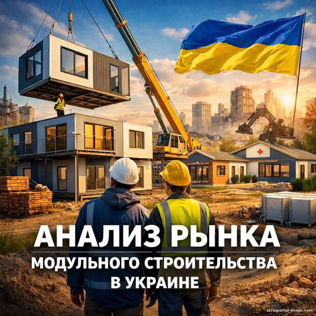 Анализ рынка модульного строительства в Украине: текущая ситуация и перспективы