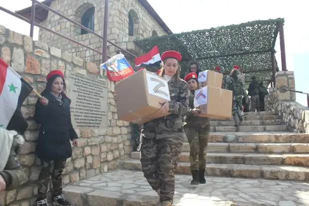 Жители сирийской Хамы отправили подарки для детей Донбасса