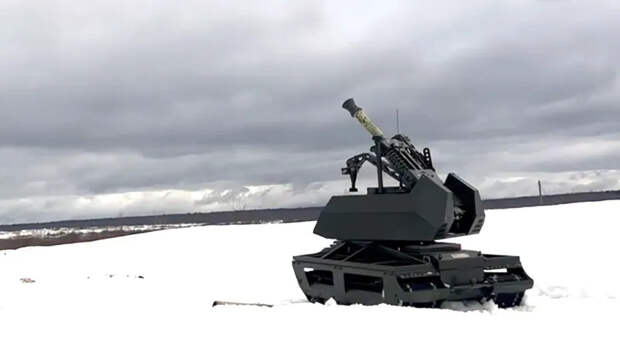 В зоне СВО началось применение робота-миномета «Багульник-82»