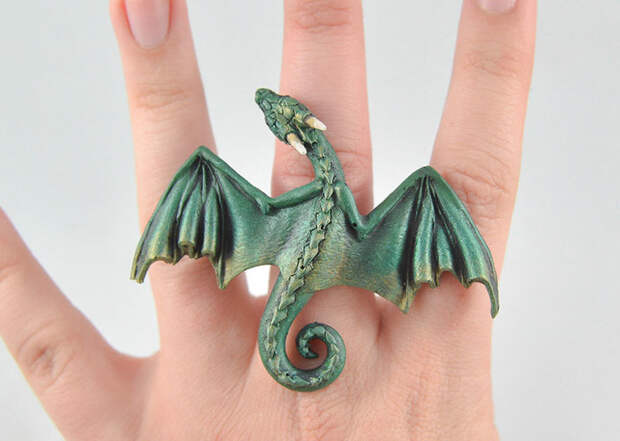 Удивительные украшения, в которых вы почувствуете себя настоящей "Матерью драконов" дракон, украшение