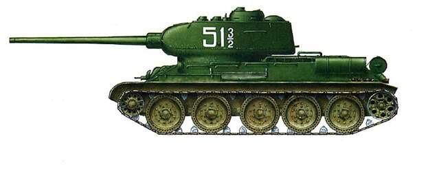 Советский танк Т 34 85 — машина, на которой можно смело въехать в историю