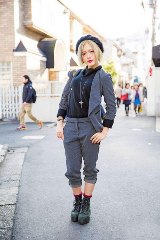 Модники с улиц Токио (22 фото)