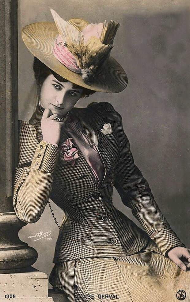 Мария-Луиза Дерваль 20 век, красота, фото