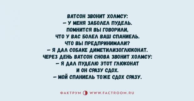 Крутая подборка анекдотов, чтением которой надо заняться прямо сейчас