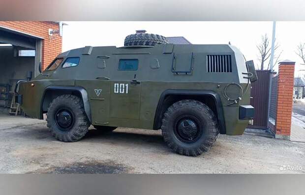 Броневик "Тигр" выставлен на продажу в Тульской области